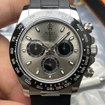 Clean Factory ROLEX Daytona Cement Grey DanDong 7750 Movement Watch